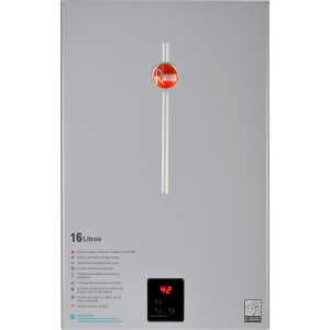 Calefón Rheem Tiro Natural 16 Litros Gas Natural